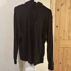 Black AE Soft Thermal Hoodie | Medium